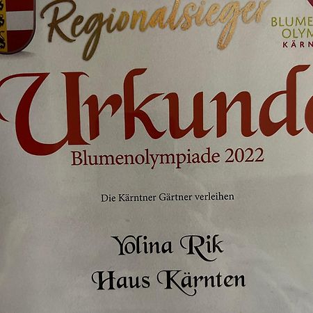 Haus Kaernten Döbriach Eksteriør bilde
